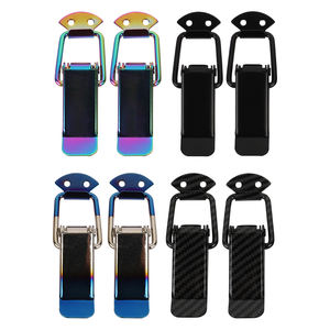 Clips de capot en gros d'usine kit de verrouillage à bouton-poussoir de voiture pince de pare-chocs rapide à goupille de capot serrer les clips de verrouillage à <span class=keywords><strong>crochet</strong></span> de pare-chocs - Product Image 2