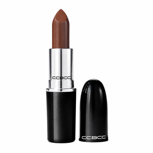 Velvet Matte <b>Lipstick</b> High Pigment Buildable Lip Color Non-crack Long Wear Transfer Resistant Classic Black Silver Tube Lip Cosm - Product Image 6