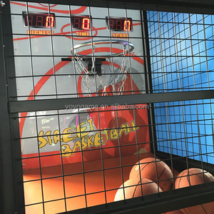 Jeu d'arcade de basketball de rue en métal à monnayeur yoyo pour 2 joueurs, prise lavable, prise en charge anglais/espagnol/japonais, 110/220V - Product Image 4