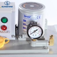 Pompe à engrenages volumétrique à huile fine YAC-B2P2 40W 6L, type PLC externe, CE, huileuse volumétrique à huile fine, machine à huiler, contrôle PLC externe