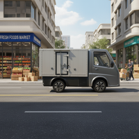 Véhicule électrique à haut rendement énergétique pour la logistique européenne, vente directe d'usine