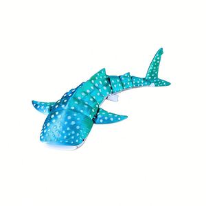 Internet Celebrity Style <strong>Novel</strong> Decompression T Articulated Whale Movable Limbs Animal Ornament 3D Print of Shark - Product Image 3