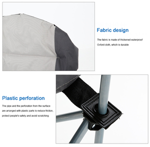 Personalizado Kamp Sandalyesi Chaise De <span class=keywords><strong>Plage</strong></span> portátil ocio viaje Metal plegable al aire libre pesca plegable Camping jardín playa silla - Product Image 2