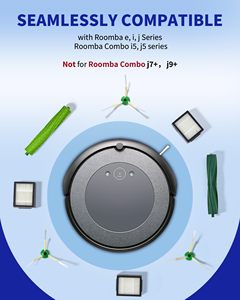 Pièces de rechange et accessoires pour aspirateur robot <span class=keywords><strong>IRobot</strong></span> série J, brosse en caoutchouc double multi-surfaces, filtre HEPA, brosse de balayage des bords - Product Image 4