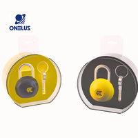 Cadenas de sécurité ONELUS 35R de qualité supérieure, corps en aluminium, levier unique, finition laminée, couleur personnalisée, déverrouillage par clé