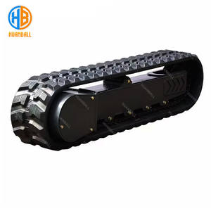 Suku cadang ekskavator konstruksi <span class=keywords><strong>Mini</strong></span> Track jalur karet untuk Bobcat E34 E35 - Product Image 1