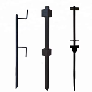 Poteau de signalisation immobilière en vinyle PVC robuste - Product Image 6