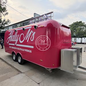 BBQ OEM Food Truck Concession Food Van Fast Food Trailers Fully Equipped <b>Camping</b> With Full <b>Kitchen</b> for Sale - Product Image 6