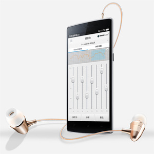 D04 Metal Heavy Bass K-Song auricolari auricolari sportivi HIFI con <span class=keywords><strong>testa</strong></span> d'oro 3.5mm cablati vendita transfrontaliera - Product Image 6