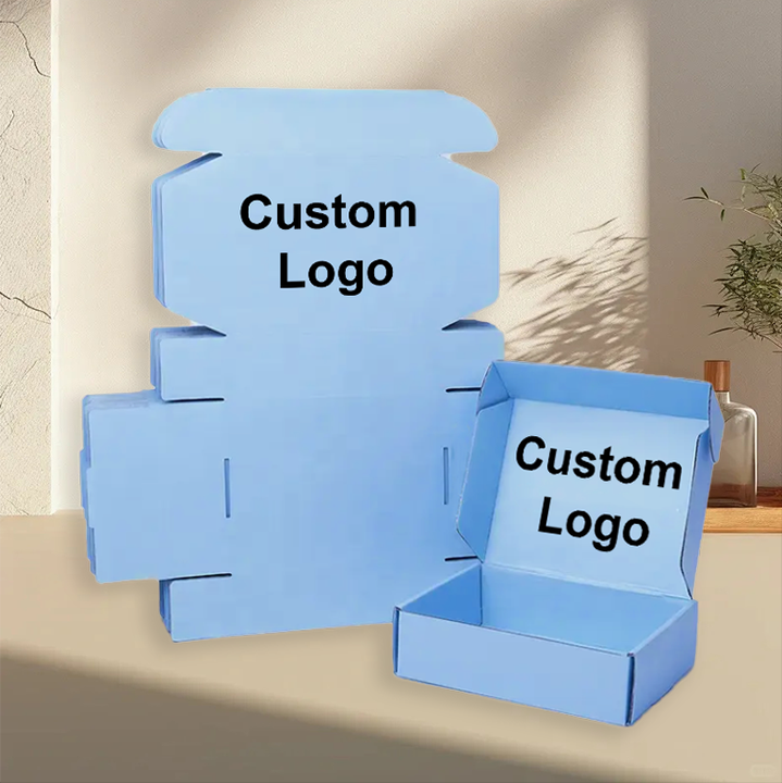 Manufacturer Large Color Printed cosmetic Cardboard box Mailing Apparel