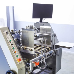 Hộp Các Tông Máy In Ấn Thực Phẩm Bánh Pizza 4 6 Góc Hộp Túi Tấm Nắp Cốc Rơm Thư Mục Gluer Giấy Phong Bì - Product Image 2