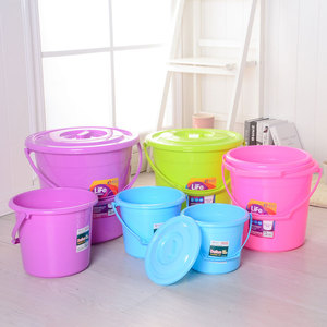 Chất Lượng Cao 1.1 Gal Ngoài Trời Vòng Rộng Xô Với Tay Cầm Di Động 4L Xô Nước Cho Nhà Thương Mại Sử Dụng Bền Nhựa Thùng - Product Image 3