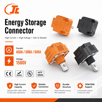 Borne de raccordement pour stockage d'énergie 1500V, borne de busbar filetée interne/externe 600A, connecteur de batterie étanche IP67, prise de raccordement