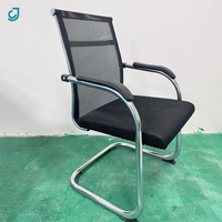 Bas prix d'usine en gros de meubles de maison chaise de bureau en maille sans roues chaises de conférence chaise de personnel de bureau
