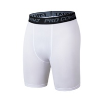 Shorts de fitness taille US, logo personnalisé, séchage rapide, pour gym, jogging, musculation, collants d'entraînement, sous-vêtement de compression pour hommes