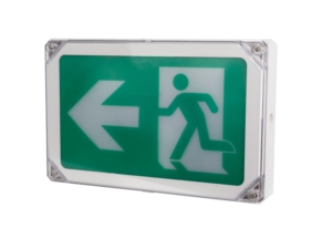Approvazione Canada IP65 luce di emergenza ricaricabile impermeabile che corre uomo segno di uscita LED per posizione bagnata - Product Image 3