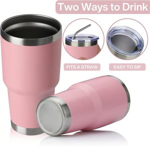 Mug de voyage isotherme en acier inoxydable de 20 oz avec couvercle, personnalisable avec logo, qualité professionnelle, vente en gros - Product Image 3