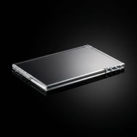 Disque de quartz transparent de haute pureté 99,99 % avec trous précis, plaque de silice fondue résistante à la chaleur pour le soudage semi-conducteur