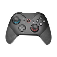 Controlador de juegos inalámbrico portátil compatible con aplicación para reemplazo inteligente de llaves (con joystick de vibración)