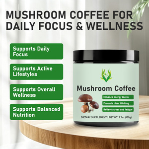 Café aux champignons le plus vendu avec du Lion's Mane, améliore la mémoire et la concentration, favorise la relaxation et l'équilibre quotidien, café aux champignons - Product Image 2