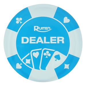 Offre Spéciale 1 PC acrylique 70mm diamètre en appuyant sur le distributeur de jetons de Poker Transparent - Product Image 5