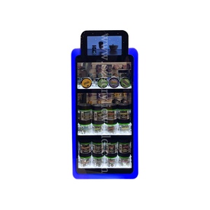 Custom Snus Retail Display <b>Cabinet</b> with LED Light <b>Lockable</b> Nicotine Pouch Display Showcase - Product Image 1