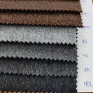 ผ้าขนสัตว์สองด้าน 70 วัตต์ 920 กรัม/ตร.ม. สำหรับเสื้อโค้ท ทอแบบพิเศษ สำหรับชุดสูท เสื้อแจ็คเก็ต ชุดเดรส เสื้อผ้าเด็กหญิง/เด็กชาย ลายย้อมเส้นด้าย - Product Image 4