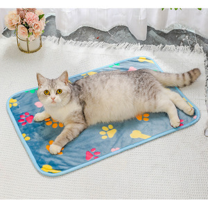 3er Pack wasserdichte warme Fleece-Haustier decken Wasch bare Kleintier käfig einlagen für Katzen Hamster Schweine Weiche Schlaf matte Pad Haustiere - Product Image 3