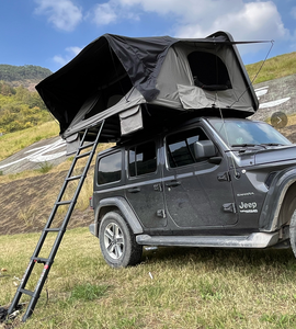 Đầy Đủ Nhôm <span class=keywords><strong>Shell</strong></span> Hardtop Lều Với Phía Sau Tán Oxford Vải Phụ Kiện Phòng Phụ Kiện Cho Cắm Trại - Product Image 3