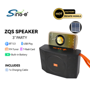 SING-E zqs821 miễn phí vận chuyển Hot Bán năng lượng mặt trời di động loa ngoài trời, <span class=keywords><strong>Bluetooth</strong></span> <span class=keywords><strong>Speaker</strong></span> với năng lượng mặt trời sạc - Product Image 6