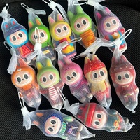 Neues Mädchen-Squishy-Spielzeug 12cm – Ziehbares Stoff-Quetschspielzeug zur Stresslinderung, langsam rückfedernd, Entspannung, EVA-Knautschspaß
