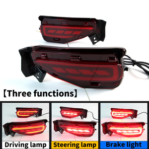 Lampu Reflektor Belakang LED untuk Toyota Fortuner SW4 2015 2016 - 2020 <span class=keywords><strong>2</strong></span>/3 Fungsi Lampu Kabut Bumper Belakang Lampu Rem - Product Image 3