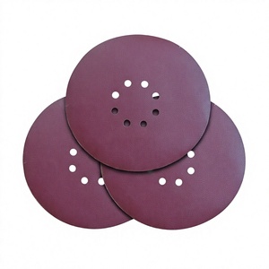Disque de ponçage 9 pouces 8 trous, grain 40, <span class=keywords><strong>pour</strong></span> plaques de plâtre, disques de papier abrasif 225 mm <span class=keywords><strong>pour</strong></span> ponçage de <span class=keywords><strong>plafonds</strong></span> popcorn - Product Image 1