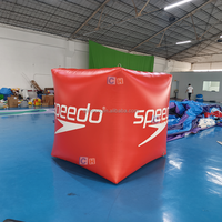 Bloc d'obstacles gonflable géant, cube gonflable personnalisé imprimé, barrière pour jeux en plein air, activité de team building, accessoire gonflable pour fête
