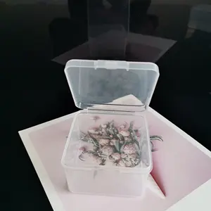 명확한 포장 플라스틱 투명 상자 인클로저 전자 도매 뚜껑