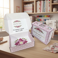 Boîte en carton ondulé blanc sur mesure, boîte cadeau pour avion, avec gaufrage, design portable pour l'expédition postale express