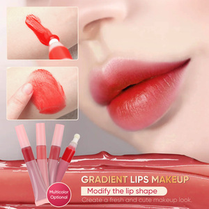 Brillo Labial Personalizado con Logotipo, 10 Colores, Resistente al Agua, Larga Duración, Mate y Brillante, Textura Cremosa, Terciopelo, 24 Horas de Larga Duración, Crema Labial Vegana - Product Image 2