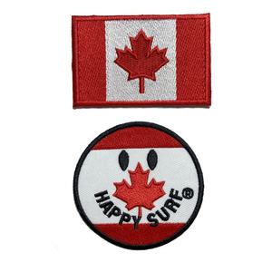 Logo personnalisé de conception de marque, drapeaux, patchs de broderie, fer sur tissu tissé, Badges brodés pour chapeau, vêtements, Patch - Product Image 2