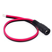 Kabel Ekstensi Daya DC 12V dengan Colokan Betina 2.1x5.5mm 2.5x5.5mm untuk Berbagai Perangkat