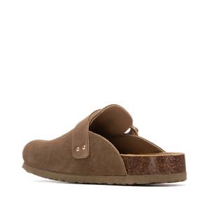 Donna Sabot 175008 Taupe Clogs 39 2.5 Cm Heel - Product Image 3