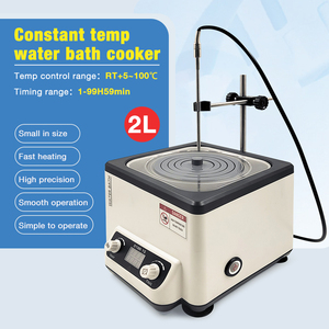 Fabrika fiyat laboratuvar sabit sıcaklık su banyosu Pot paslanmaz çelik makinesi dijital ekran termostatik su banyosu Lab - Product Image 2