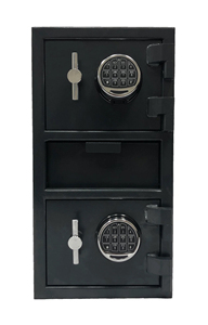 Nouvel arrivage serrure électronique à Double porte dépôt d'argent en sécurité numérique dépôt de dépôt d'argent avec <span class=keywords><strong>clé</strong></span> de sauvegarde - Product Image 3