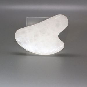 Gua Sha Outils pour le visage Pierre de jade pour les soins de la peau du visage Acupuncture du corps Soulager les tensions musculaires Réduire les poches Cadeaux de fête - Product Image 4