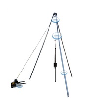 Aparato de Prueba de Penetración Estándar SPT Motorizado con Martillo de 63.5 kg para Pruebas de Suelo