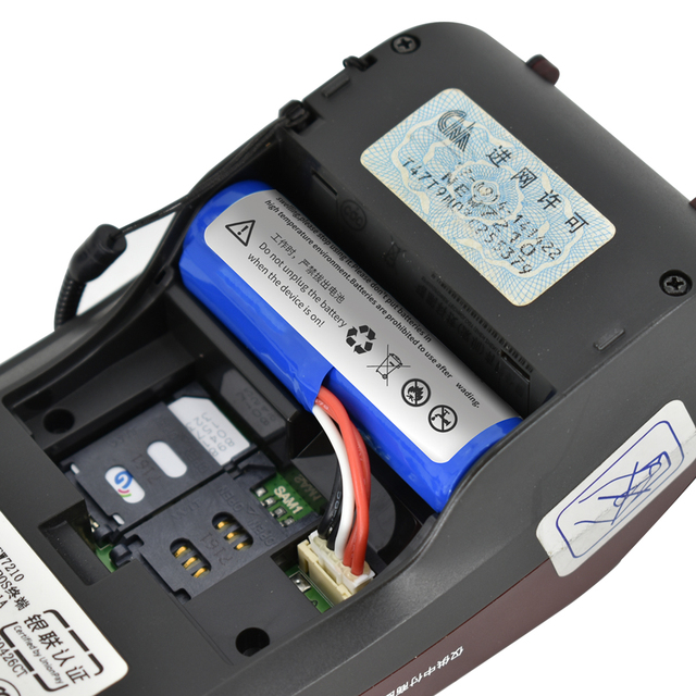 Factory Supply Rechargeable 18650 Li Ion Battery 7.4v 2200mah-2500mAh 2600mAh POS Machine Battery for EDC Card Swipe Machine