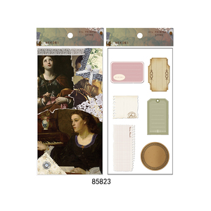 Aoyi — autocollants esthétique Double personnalisés, Stickers décoratifs en papier pour journal à main, adhésif pour Scrapbook Original - Product Image 3