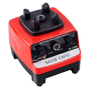 Blender Juicer Mixer 2-in-1 Silver Crest SC 1589 4500W Tugas Berat, Kecepatan Variabel, Kapasitas 2L, untuk Rumah Tangga, Komersial, dan Luar Ruangan - Product Image 4