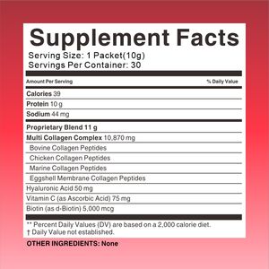 Oli מכירה חמה אוליתית אבקת קולגן תוספת אבקת הקולגן פפטידים אבקת קולגן לעור - Product Image 2