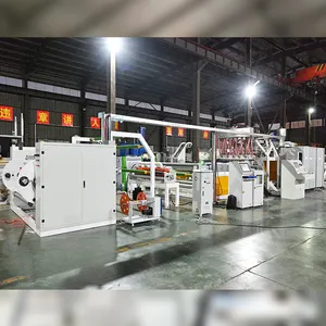 गर्म बेच सुरक्षात्मक उत्पादन लाइन कास्ट बाहर निकालना laminating कास्टिंग फिल्म Extruder कॉम्बो मशीन