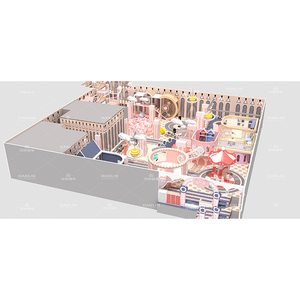 Équipement de jeu doux intérieur pour enfants Petit château coquin Parc municipal Ensemble de jeux de protection pour garderies et écoles - Product Image 5